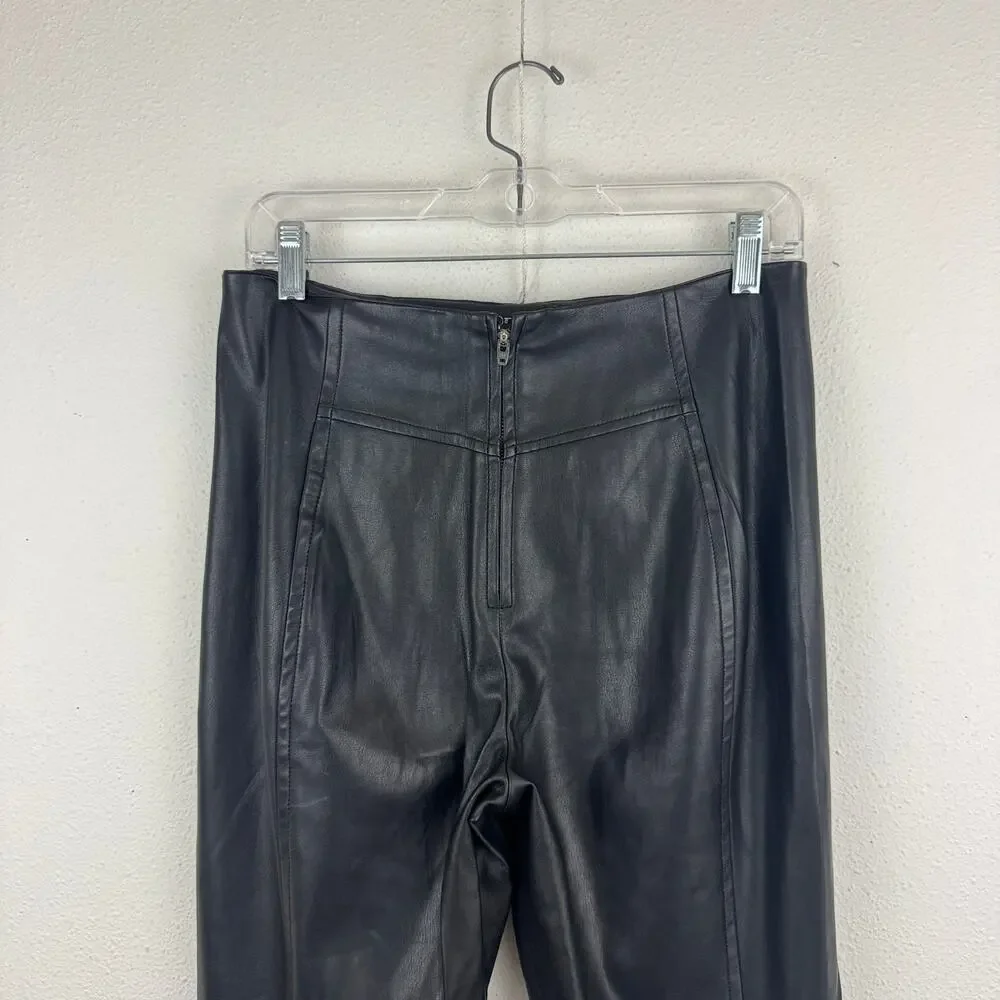 Free People Real Deal Faux Leather Pants